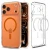 Etui Spigen Ultra Hybrid Mag MagSafe do Apple iPhone 17 Pro Max Clear/orange