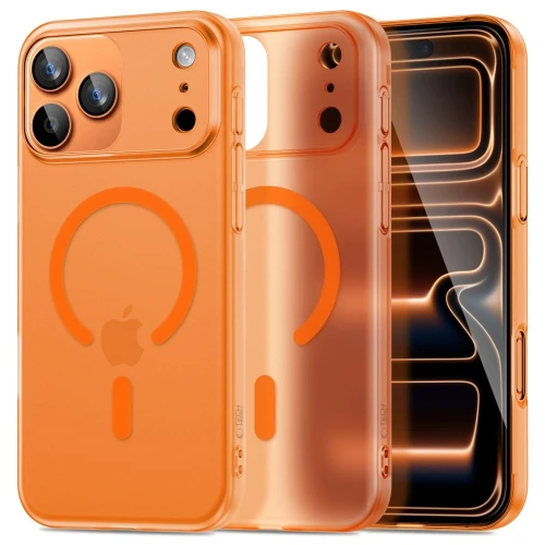 Etui Tech-Protect Magslim MagSafe do Apple iPhone 17 Pro Max Matte/cosmic Orange