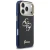 Etui Guess IML 4G Script Metal do Apple iPhone 17 Pro Max niebieski