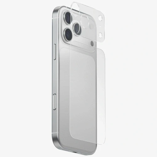 Ochrona modułu aparatu i tylnego panelu UNIQ Optix Aeroshield+ Camera Module Protector do Apple iPho