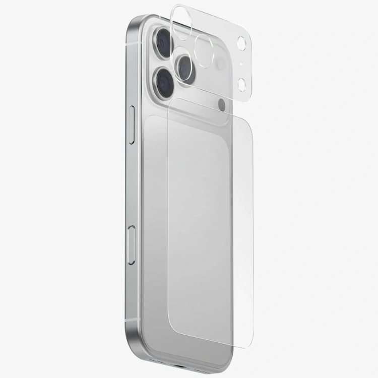 Ochrona modułu aparatu i tylnego panelu UNIQ Optix Aeroshield+ Camera Module Protector do Apple iPho