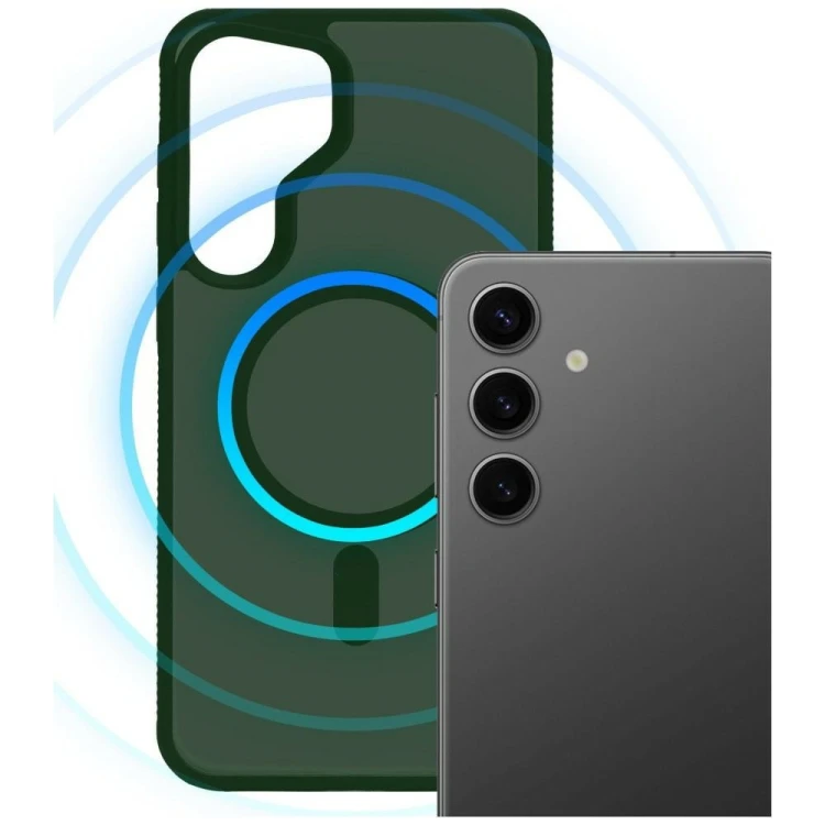 Etui 3MK Smoke MagCase do Apple iPhone 17 Pro Max zielony