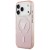 Etui Guess IML Gradient Triangle Logo MagSafe do Apple iPhone 17 Pro różowy
