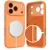 Etui Tech-Protect Silicone MagSafe do Apple iPhone 17 Pro Cosmic Orange