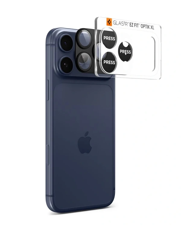 Osłona aparatu Spigen Optik Pro XL Glas.tr ez Fit Camera Protector do Apple iPhone 17 Pro Black