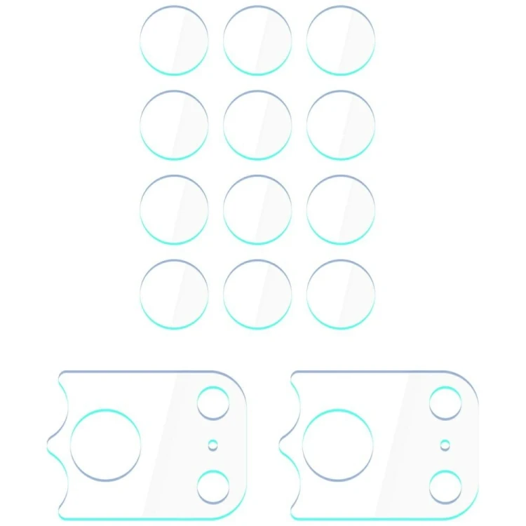 Szkło hybrydowe na obiektywy i wyspę aparatu 3MK Lens Protection do Apple iPhone 17 Pro