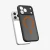 Etui Spigen Ultra Hybrid Mag MagSafe do Apple iPhone 17 Pro Frost Black/orange