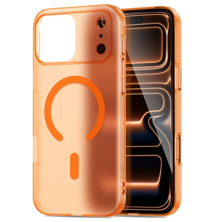 Etui Tech-Protect Magslim MagSafe do Apple iPhone 17 Pro Matte/cosmic Orange
