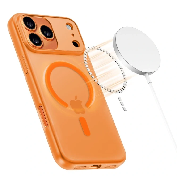 Etui Tech-Protect Magslim MagSafe do Apple iPhone 17 Pro Matte/cosmic Orange