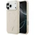 Etui Guess Triangle Logo MagSafe do Apple iPhone 17 Pro beżowy