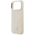 Etui Guess Triangle Logo MagSafe do Apple iPhone 17 Pro beżowy