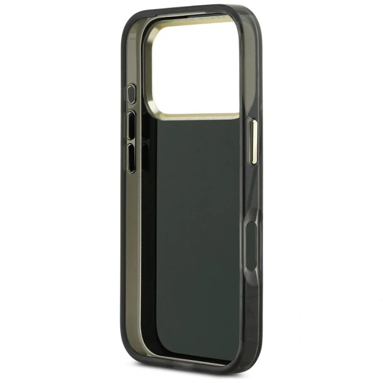 Etui Guess IML 4G Script Metal do Apple iPhone 17 Pro czarny