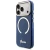 Etui Guess IML Script Metal MagSafe do Apple iPhone 17 Pro niebieski