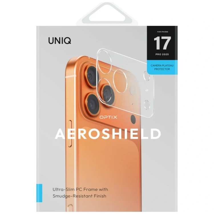 Ochrona modułu kamery aparatu UNIQ Optix Aeroshield Camera Module Protector do Apple iPhone 17 Pro p