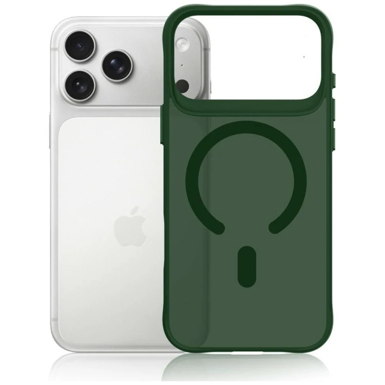 Etui 3MK Smoke MagCase do Apple iPhone 17 Pro zielony