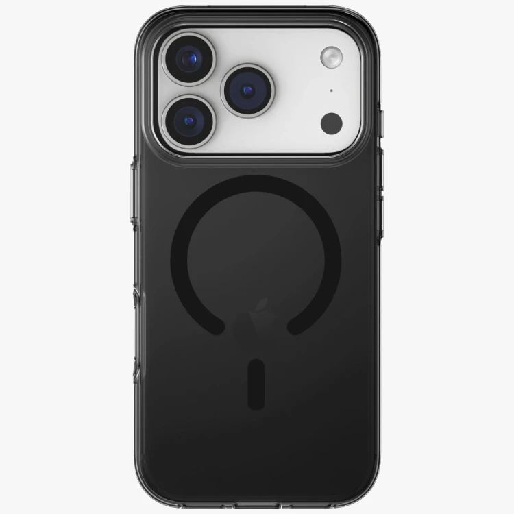 Etui UNIQ Clario do Apple iPhone 17 Pro Magclick Charging czarny
