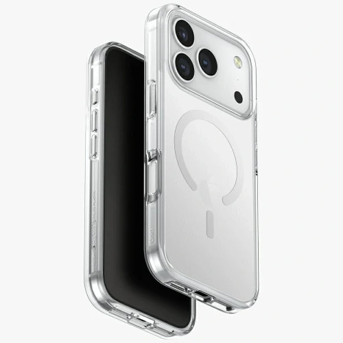 Etui UNIQ Clario do Apple iPhone 17 Pro Magclick Charging przezroczysty