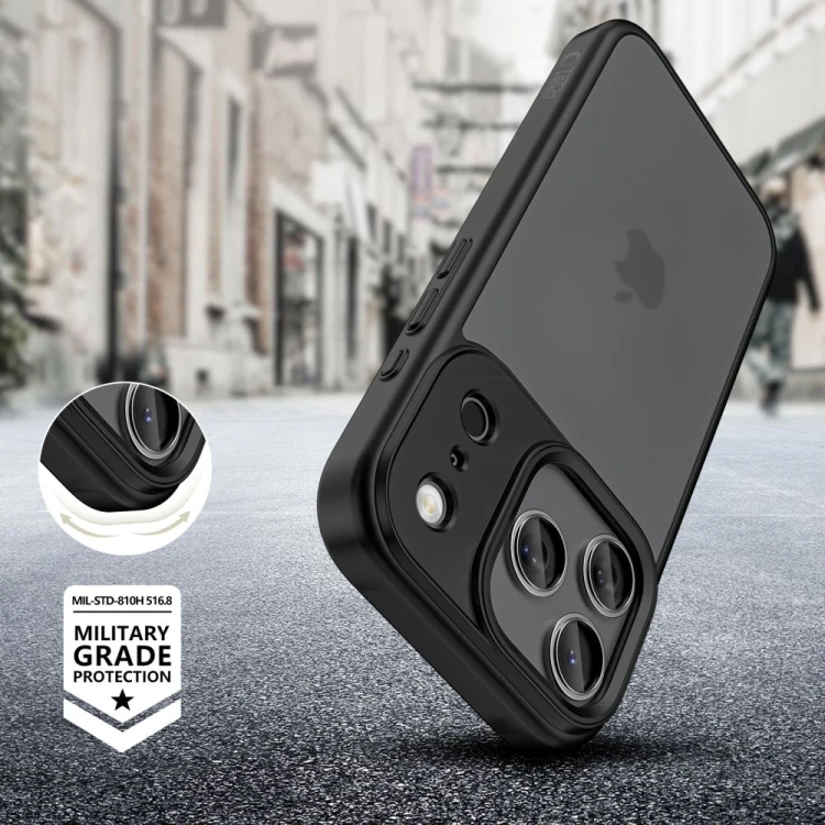 Etui Tech-Protect Magmat do Apple iPhone 17 Pro Matte Black