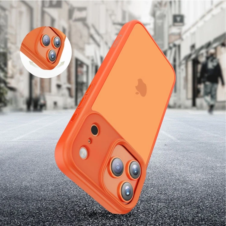 Etui Tech-Protect Flexair Magmat iPhone 17 Pro Matte Cosmic Orange