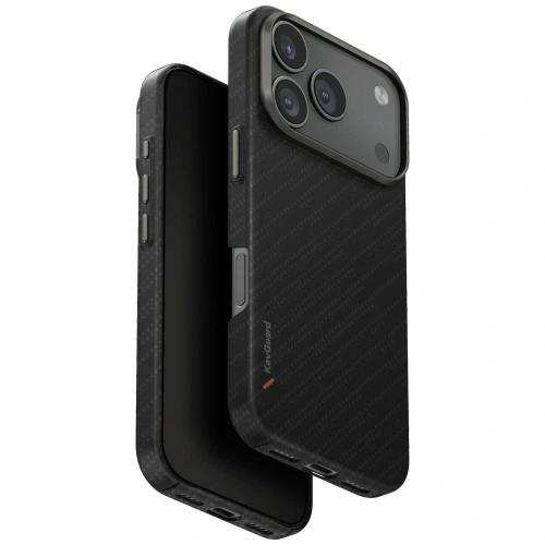 Etui UNIQ Keva EDGE do Apple iPhone 17 Pro Magclick Charging czarny