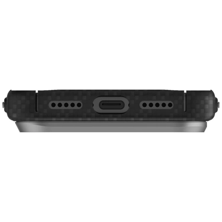 Etui UNIQ Keva EDGE do Apple iPhone 17 Pro Magclick Charging czarny