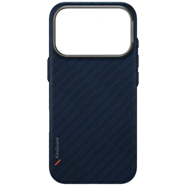 Etui UNIQ Keva EDGE do Apple iPhone 17 Pro Magclick Charging niebieski