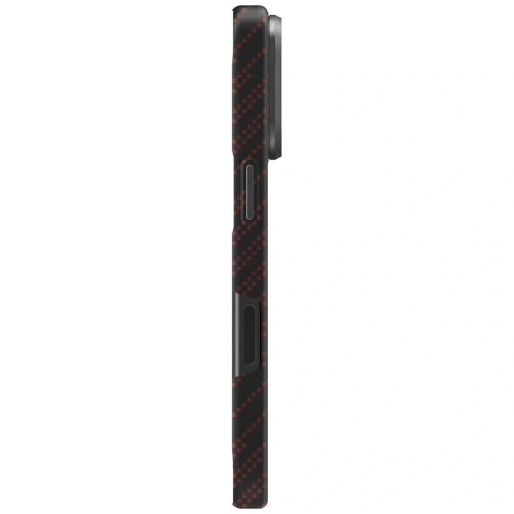 Etui UNIQ Keva EDGE do Apple iPhone 17 Pro Magclick Charging pomarańczowy