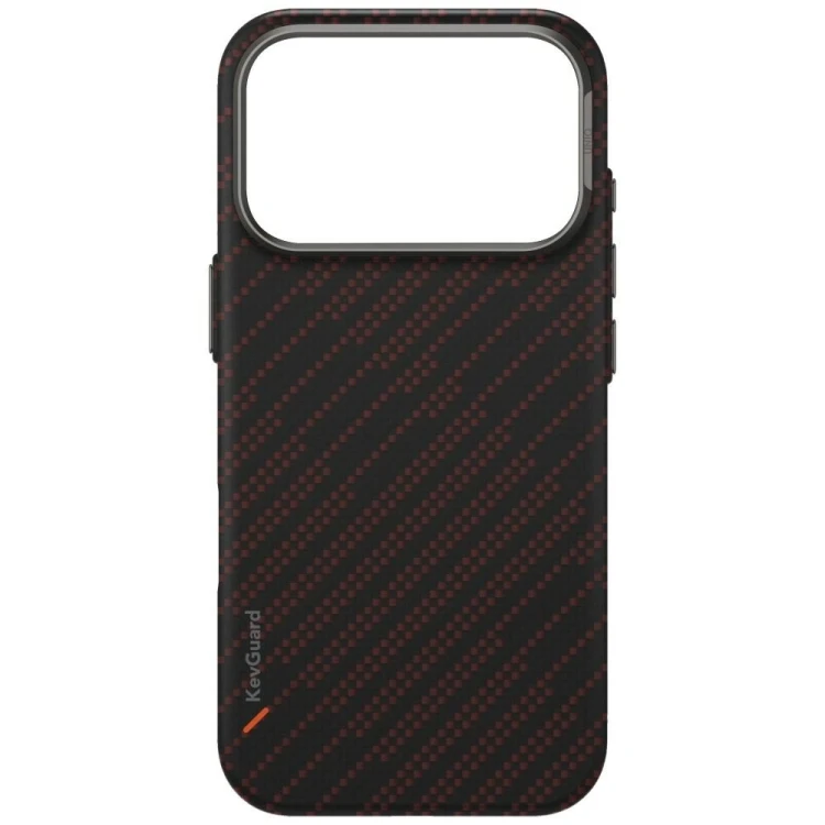 Etui UNIQ Keva EDGE do Apple iPhone 17 Pro Magclick Charging pomarańczowy