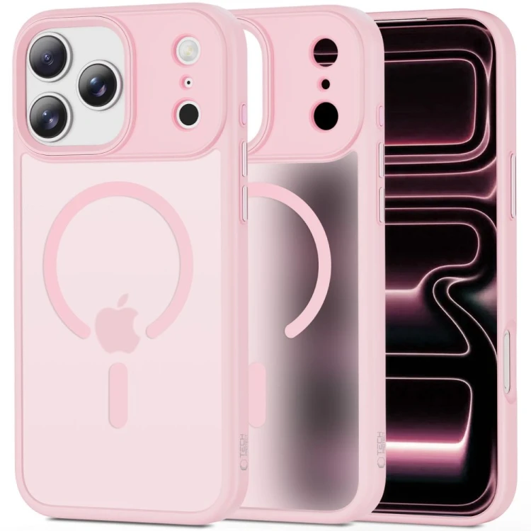 Etui Tech-Protect MagMat MagSafe do Apple iPhone 17 Pro Matte Pink