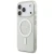 Etui Guess IML Glitter Pearl Strap MagSafe do Apple iPhone 17 Pro przezroczysty