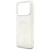 Etui Guess IML Glitter Pearl Strap MagSafe do Apple iPhone 17 Pro przezroczysty