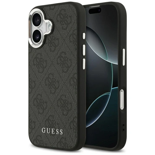 Etui Guess 4G Classic Logo MagSafe do Apple iPhone 17 czarny