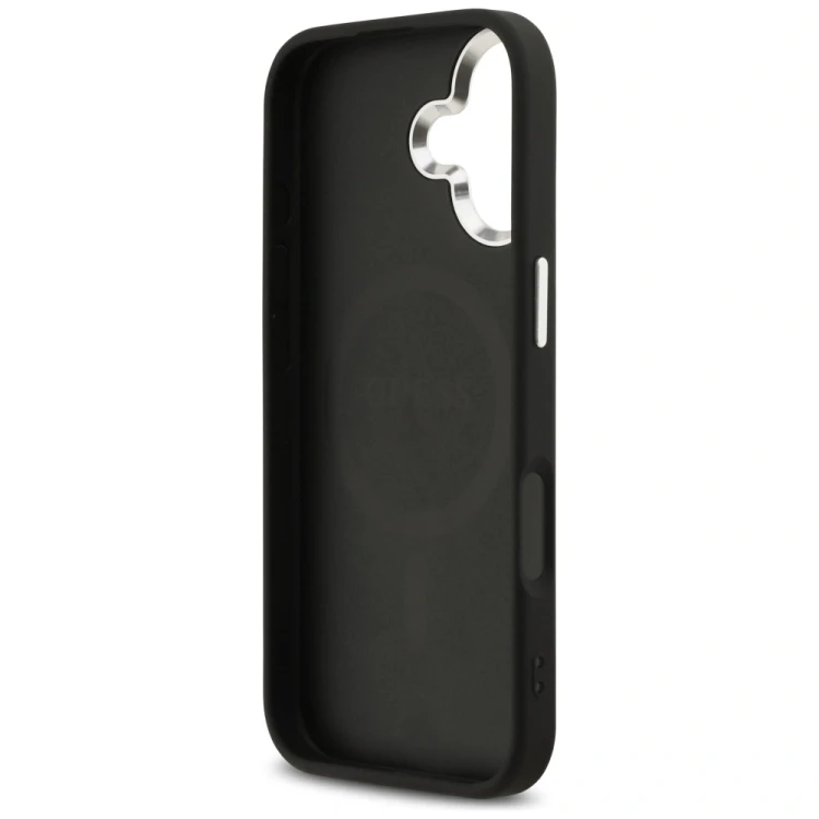 Etui Guess 4G Classic Logo MagSafe do Apple iPhone 17 czarny