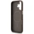 Etui Guess 4G Triangle Logo MagSafe do Apple iPhone 17 brązowy srebrny