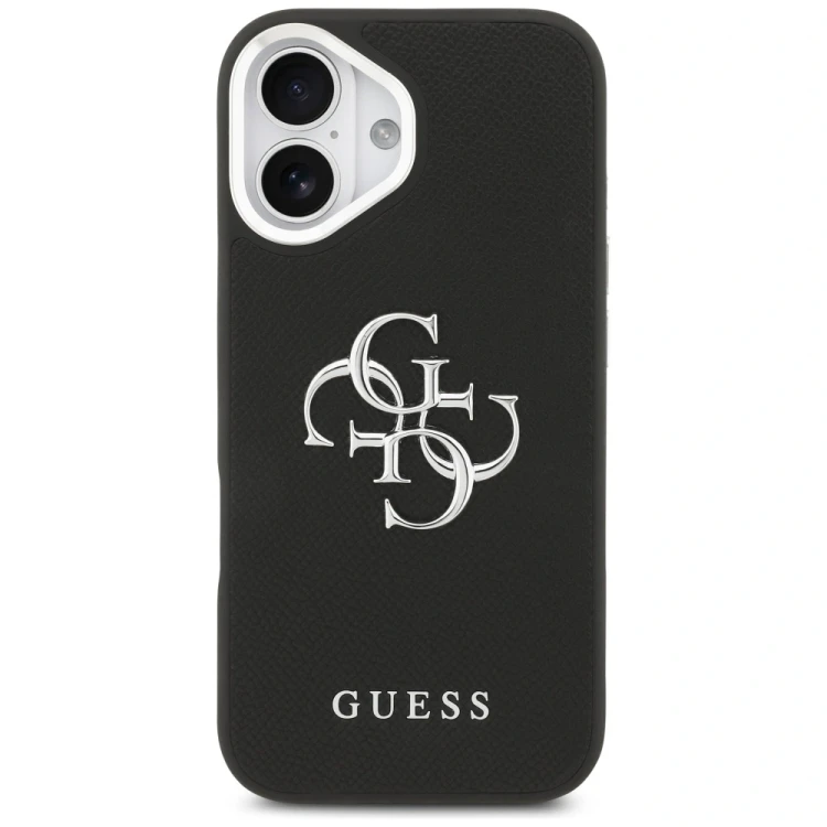 Etui Guess Grained Big 4G Classic Logo do Apple iPhone 17 czarny