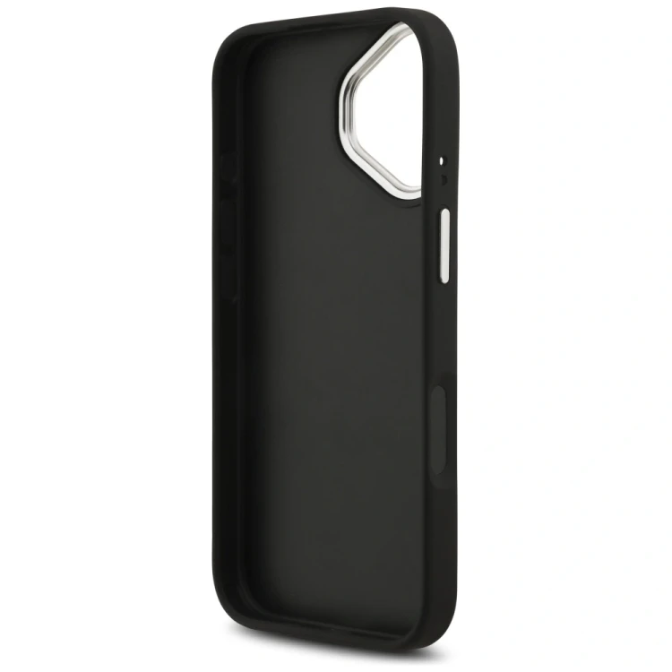 Etui Guess Grained Big 4G Classic Logo do Apple iPhone 17 czarny