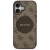 Etui Guess 4G Circle Classic Logo MagSafe do Apple iPhone 17 brązowy