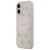 Etui Guess 4G Circle Classic Logo MagSafe do Apple iPhone 17 różowy