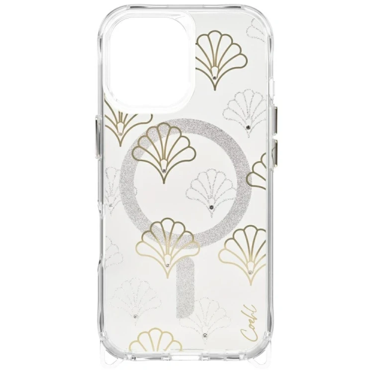Etui UNIQ Coehl Maree do Apple iPhone 17 Magnetic Charging srebrny