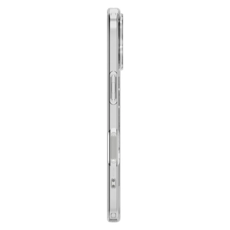 Etui Spigen Liquid Crystal Mag MagSafe do Apple iPhone 17 Clear/white