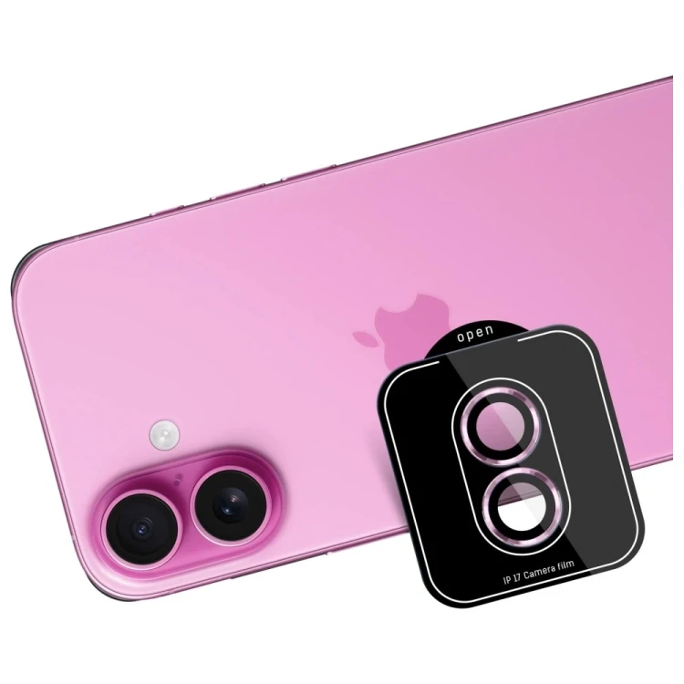 Ochrona na obiektyw aparatu 3MK Lens Protection Pro do Apple iPhone 17 fioletowy
