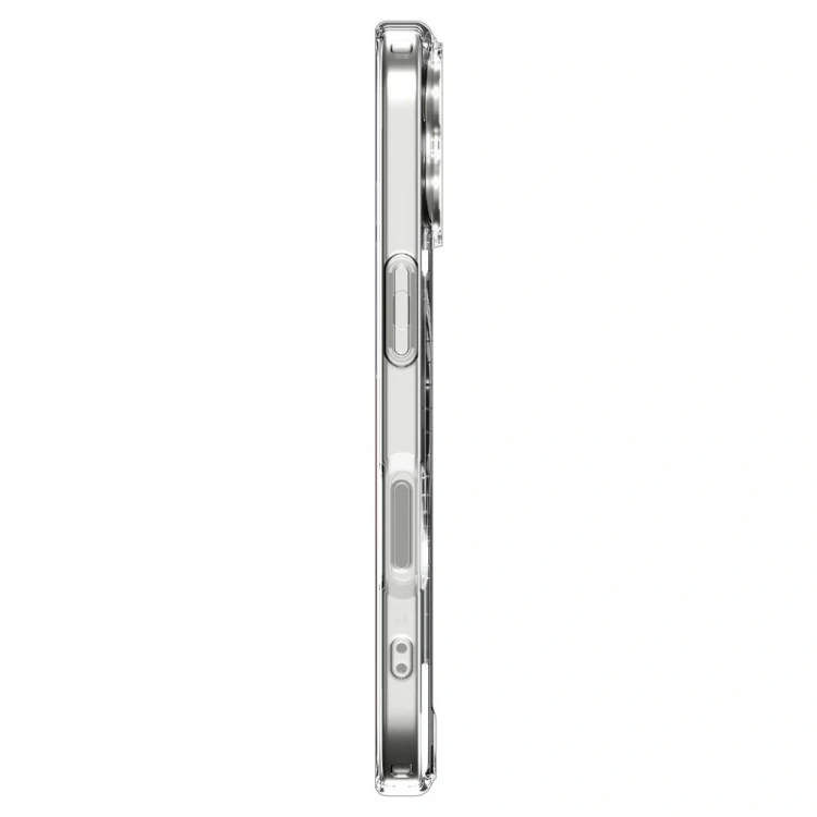 Etui Spigen Ultra Hybrid Mag MagSafe do Apple iPhone 17 Clear/gold