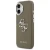 Etui Guess Grained Big 4G Classic Logo do Apple iPhone 17 brązowy