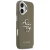 Etui Guess Grained Big 4G Classic Logo do Apple iPhone 17 brązowy