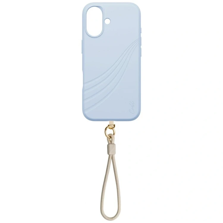 Etui UNIQ Coehl Serina do Apple iPhone 17 Magnetic Charging niebieski