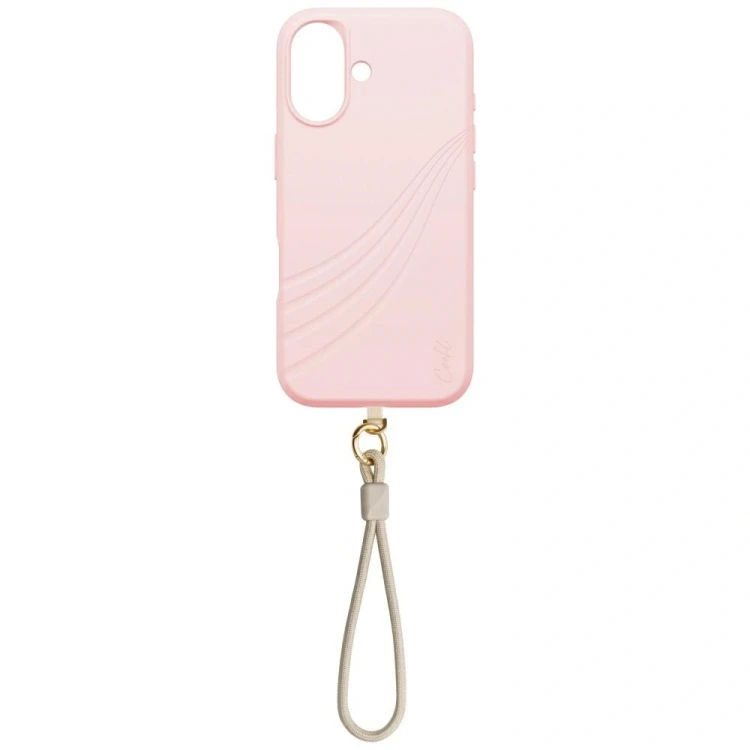 Etui UNIQ Coehl Serina do Apple iPhone 17 Magnetic Charging różowy