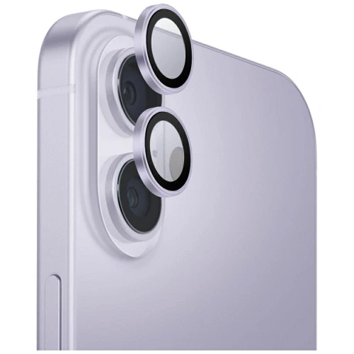 Szkło na obiektyw aparatu UNIQ Optix Aluminium Camera Lens Protector do Apple iPhone 17 z aplikatore