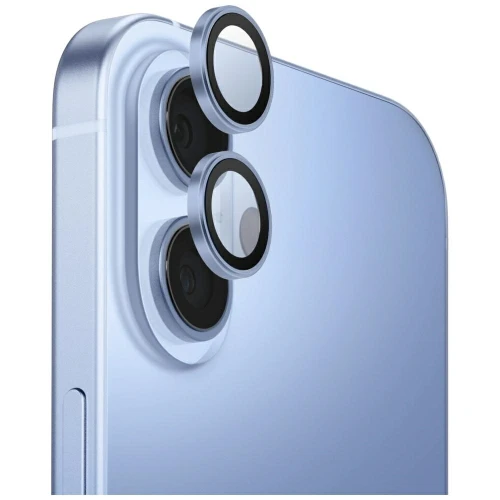 Szkło na obiektyw aparatu UNIQ Optix Aluminium Camera Lens Protector do Apple iPhone 17 z aplikatore