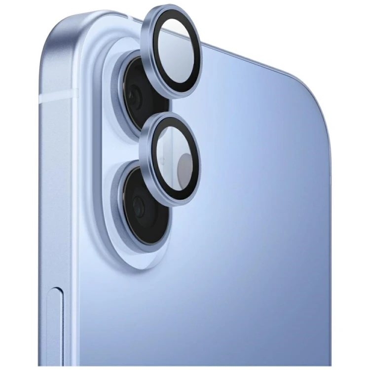 Szkło na obiektyw aparatu UNIQ Optix Aluminium Camera Lens Protector do Apple iPhone 17 z aplikatore