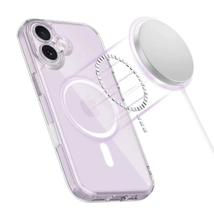 Etui Tech-Protect Magpeak MagSafe CC do Apple iPhone 17 Clear